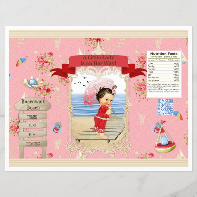 Flyer Calçadão Victoriana Beach Summer Chip Bag (Frente)