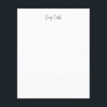 Flyer Caligrafia Minimalista Branca Simples<br><div class="desc">Design simples,  branca,  moderna,  minimalista. Esse modelo pode ser personalizado para atender a todas as profissões profissionais.</div>