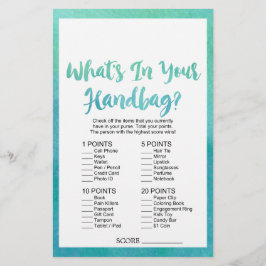 Flyer Caligrafia por Aquarela O que há no seu jogo