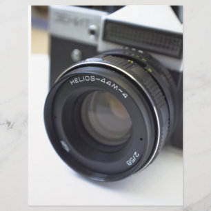 Flyer Câmara de filme antiga