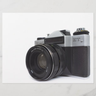 Flyer Câmera de filmagem antiga