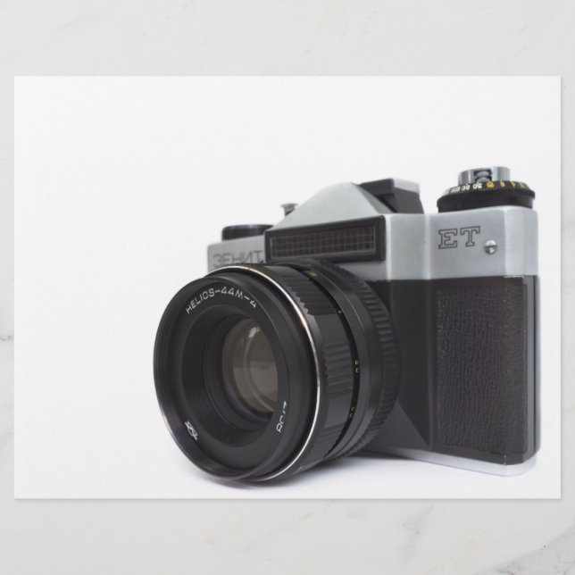 Flyer Câmera de filmagem antiga (Frente)