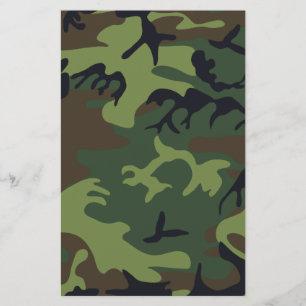 Flyer Camo Militar Floresta Verde