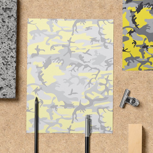 Flyer Camuflagem Amarela e Geay, Militar, Exército (Criador carregado)