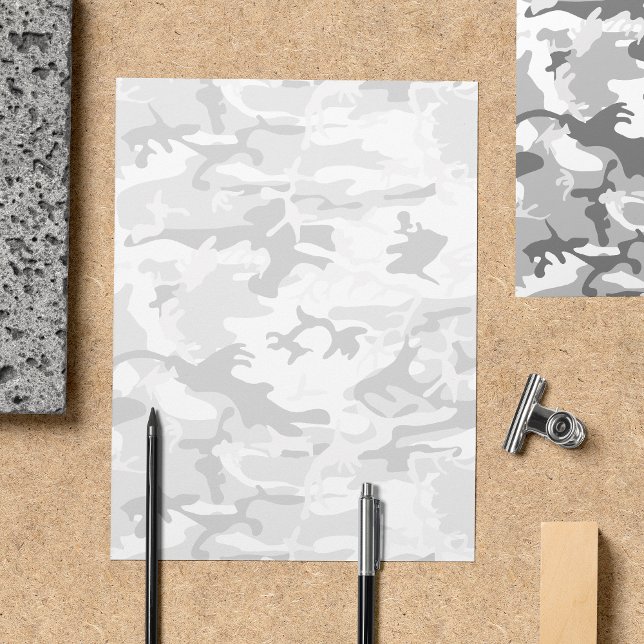 Flyer Camuflagem Cinza, Camuflagem de Inverno, Camuflage (Criador carregado)