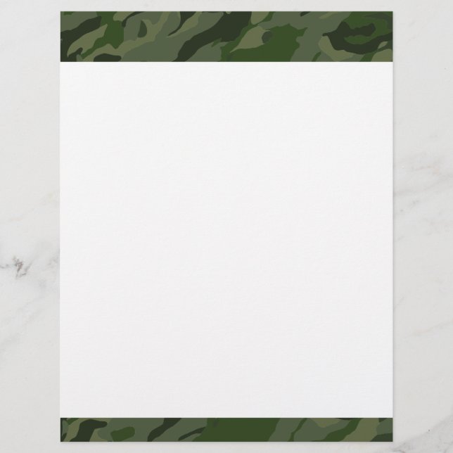 Flyer Camuflagem Khaki (Frente)