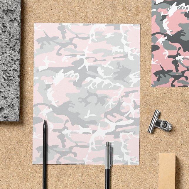 Flyer Camuflagem Rosa e Cinza, Camuflagem, Militar, Exér (Criador carregado)