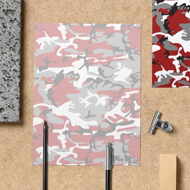 Flyer Camuflagem Vermelha e Cinza, Camuflagem, Militar,  (Criador carregado)