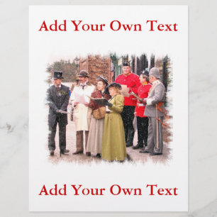 FLYER CANTORES DA CANÇÃO DE NATAL DO NATAL DO VICTORIAN