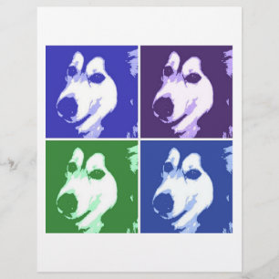 Flyer Cão Malamute