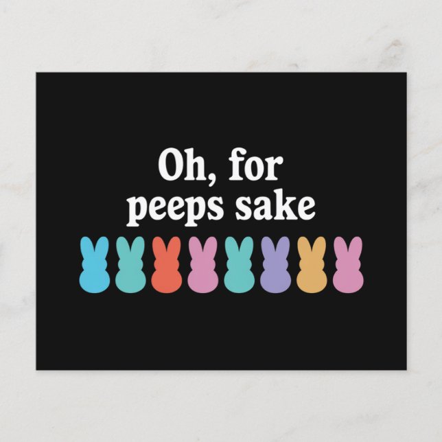 Flyer Carnaval Religioso Cristão felz pascoa Bunny (Frente)