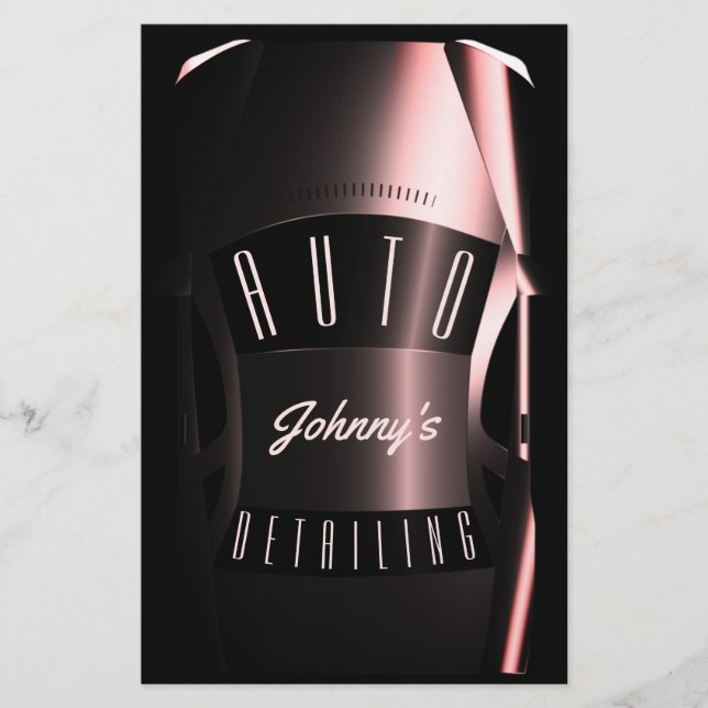 Flyer Carro acima do cobrir (Frente)