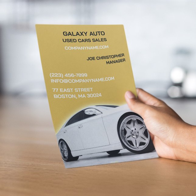 Flyer Carro-Comerciante Utilizado (Criador carregado)
