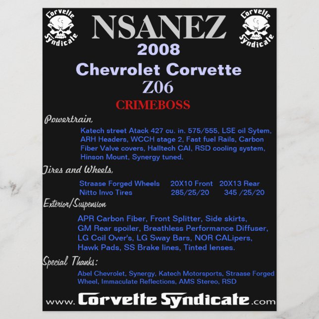 Flyer Carro Show Plaquer. (Frente)