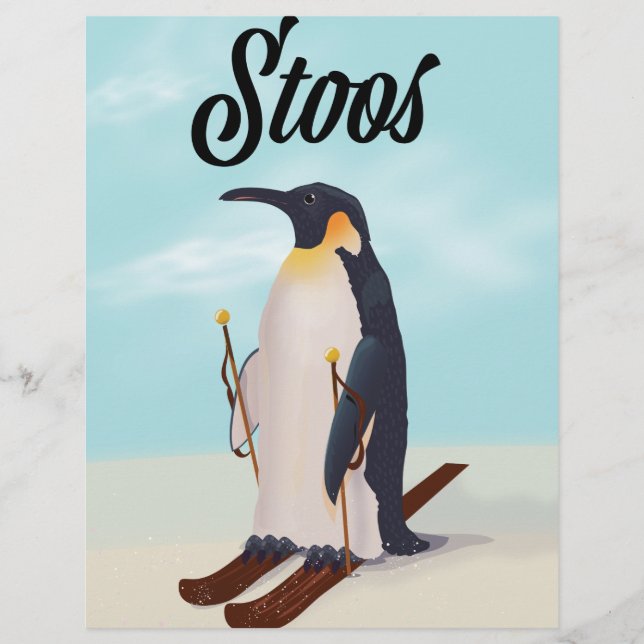 Flyer Cartaz de madeira Stoos Suíça (Frente)