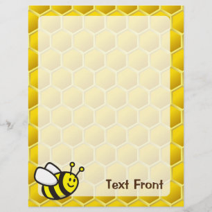 Flyer Cartoon de Honeybee