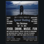 Flyer Casal Romântico, Anúncio de evento de Namorando de<br><div class="desc">Casal romântico,  Folheto de anúncio de evento de velocidade de Namorando pela Loja de Cartões de visitas.</div>