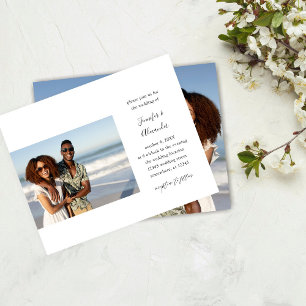 Flyer Casamento com Caligrafia ao Lado do Orçamento