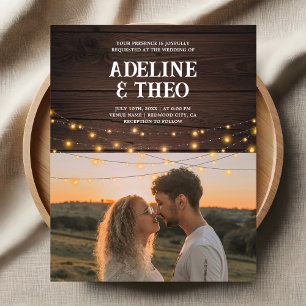 Flyer Casamento de Fotografia Russo do Orçamento