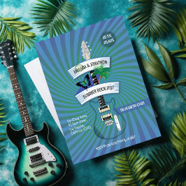 Flyer Casamento do Festival Summer Rock