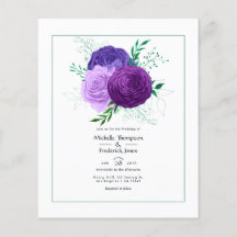 Casamento Floral Roxo