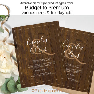 Flyer Casamento monocromático e monocromático do orçamen