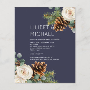 Flyer CASAMENTO NO INVERNO ORÇAMENTAL Eucalyptus Rosas 