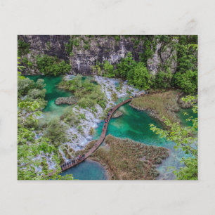 Flyer Cascata em cascata de cascata do Parque dos lagos 