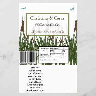 Flyer Cattail/Dragonfly de Bar Grande de Hershey em C