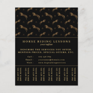Flyer Cavalo de Pulso   Ancoradouro   Formador de cavalo
