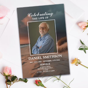 Flyer Celebração do Programa de Serviços Funerais Sunset