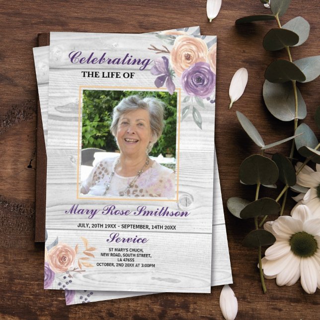 Flyer Celebração do Serviço de Ordem Funerária da Púrpur (Criador carregado)