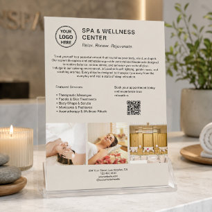 Flyer Centro de Bem-Estar de Spa Moderno Promocional de