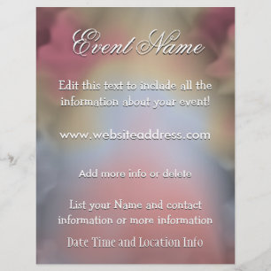 Flyer Céu feito sob encomenda do evento