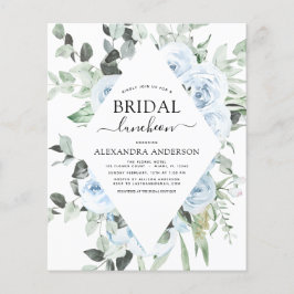 Flyer Chá de panela Azul Dusty Lunchedo