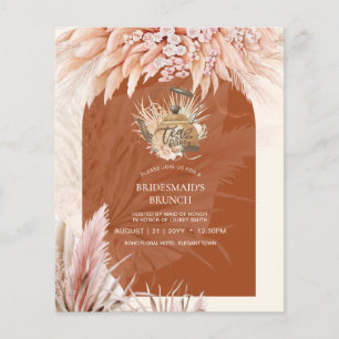 Flyer CHÁ DE PANELA do Tea Party Pampas do BUDGET