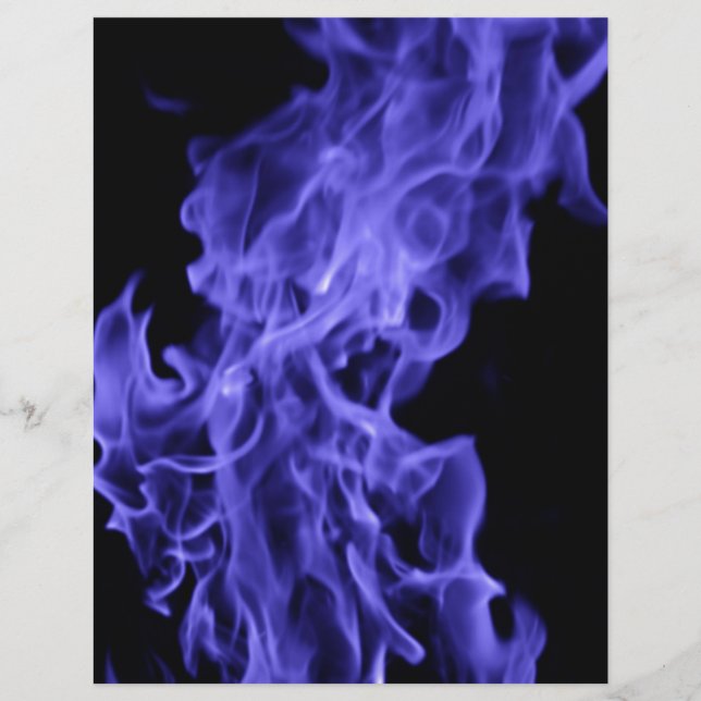 Flyer Chama azul (Frente)