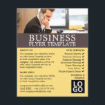Flyer Chamada comercial, anúncio comercial e financeiro<br><div class="desc">Chamada Comercial,  Folhetos De Publicidade Comercial E Financeira Da Loja Cartão de visita.</div>
