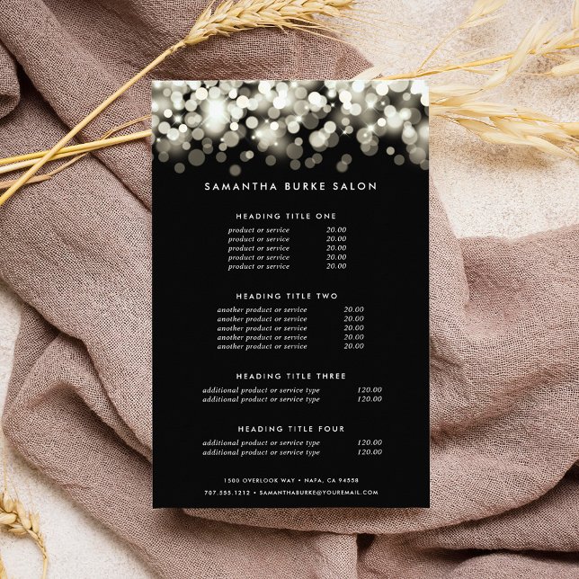 Flyer Champagne Spark | Preços e serviços (Criador carregado)