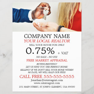 Flyer Chaves, Realtor, Comprador De Publicidade De Agent