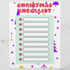 Flyer Checklist de Natal
