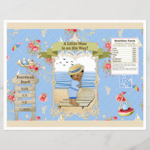 Flyer Chip Bag De Verão De Praia Vitoriana