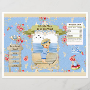 Flyer Chip Bag De Verão De Praia Vitoriana