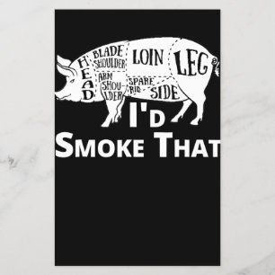 Flyer Churrasco   CHURRASCO Grill Pig Pork Id Fumar Que 