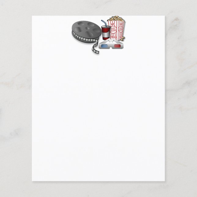 Flyer Cinema 3D (Frente)