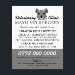 Flyer Cinza, veterinário, Serviço Veterinário<br><div class="desc">Cinza,  Veterinário,  Folheto de Publicidade do Serviço Veterinário, </div>