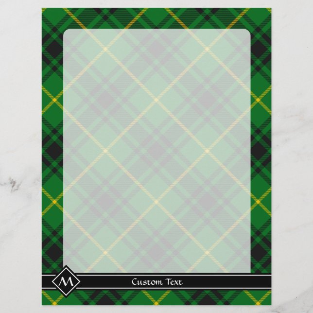 Flyer Clan MacArthur Tartan (Frente)