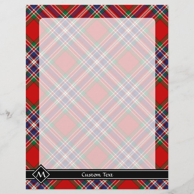 Flyer Clan MacFarlane Red Tartan (Frente)