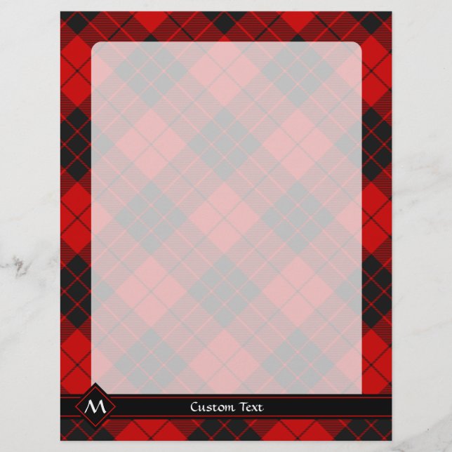 Flyer Clan Macleod de Raasay Tartan (Frente)
