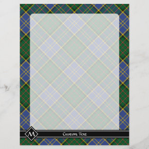 Flyer Clan MacMillan caçando Tartan